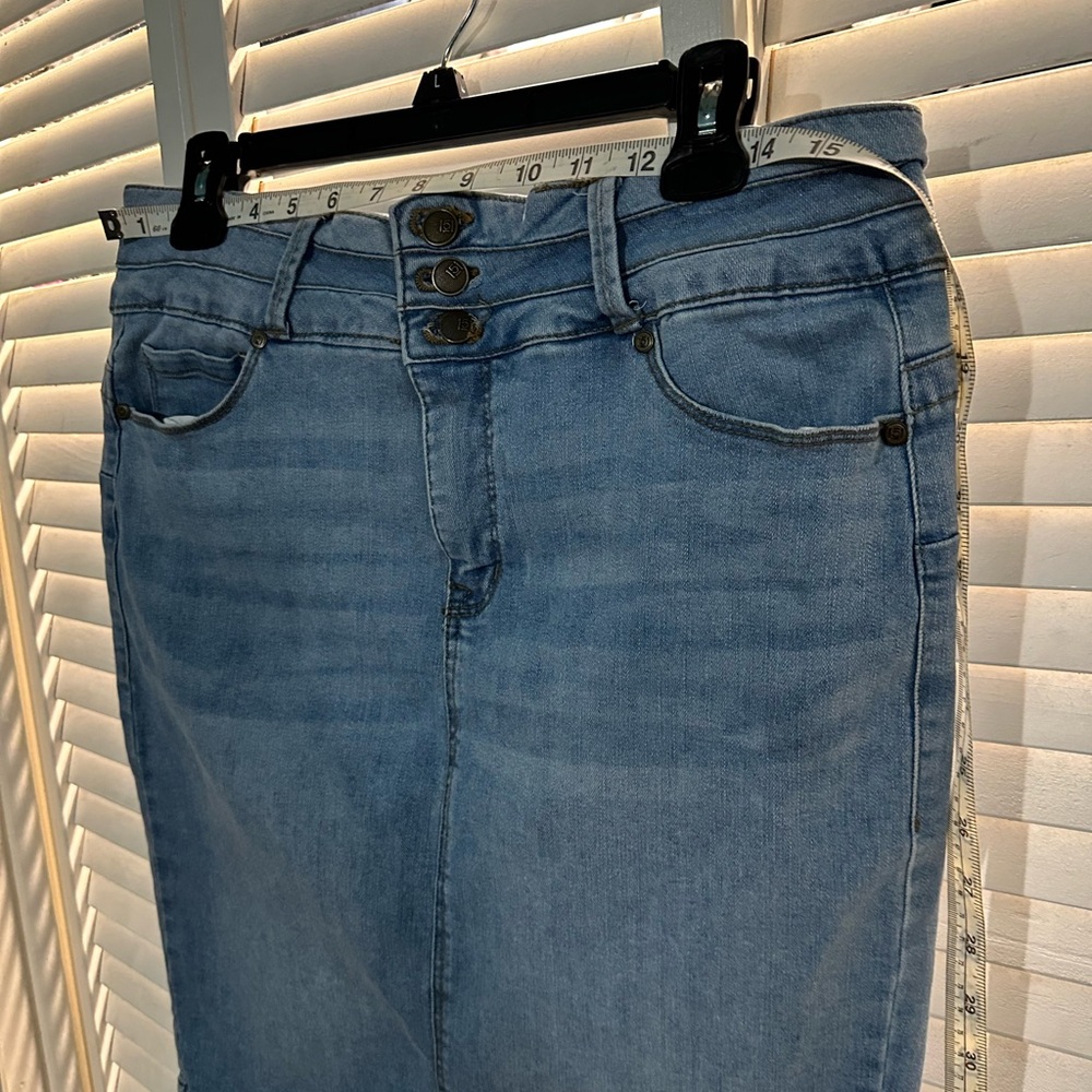 one 5 one Sky Blue High Rise Women's Jeans